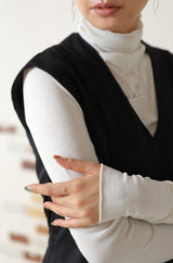 ポンチストレートシームワンピース