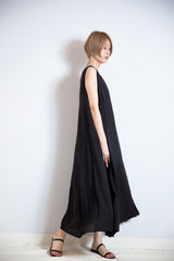 シアー2wayパネルフレアワンピース