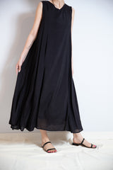 シアー2wayパネルフレアワンピース