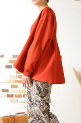 ジップアップタックブルゾン