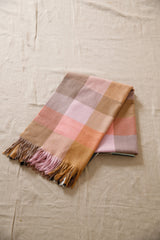 ブロックチェックストール