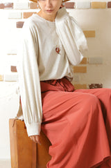 天竺ボリュームロンT