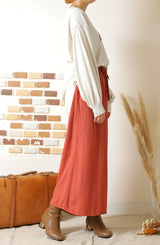 天竺ボリュームロンT