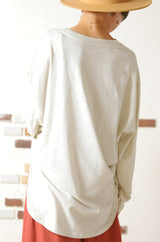 天竺ボリュームロンT