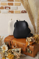 がま口ショルダーバッグ