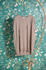 星柄ニットTシャツ