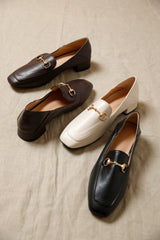 エコレザービット付きローファー