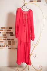 2wayティアードマキシワンピース