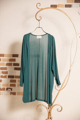 クールドルマントッパーカーディガン