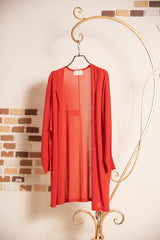 クールドルマントッパーカーディガン