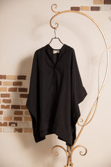 スクエアシャツポンチョ