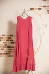 シアー2wayパネルフレアワンピース