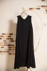 シアー2wayパネルフレアワンピース