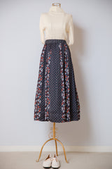 マルチパターン割繊スカート