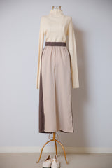 フロント切替スリットパンツ