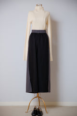 フロント切替スリットパンツ