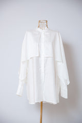 3wayケープオーバーシャツ