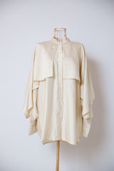 3wayケープオーバーシャツ