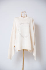 サークルロゴ刺繍プルオーバー