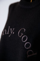 サークルロゴ刺繍プルオーバー