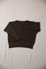 超軽量ニットドルマンプルオーバー