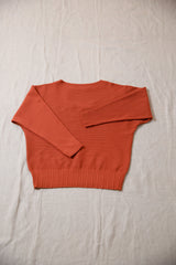 超軽量ニットドルマンプルオーバー