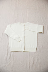 超軽量ニットロゴカーディガン