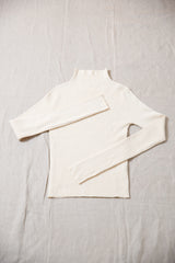 リブプチハイネックプルオーバー