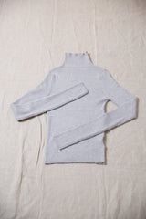 リブプチハイネックプルオーバー