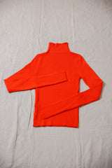 リブプチハイネックプルオーバー