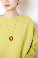 超軽量ニットドルマンプルオーバー