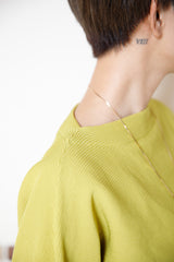 超軽量ニットドルマンプルオーバー