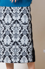 オーナメント柄ゴブランスカート