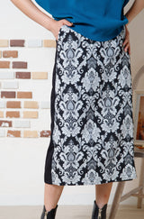 オーナメント柄ゴブランスカート