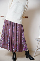 マルチパターン割繊スカート