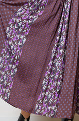 マルチパターン割繊スカート