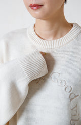 サークルロゴ刺繍プルオーバー