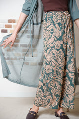 メッシュ切替ニットトッパー