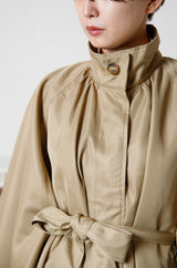 スクエアポンチョコート