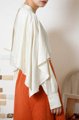 3wayケープオーバーシャツ