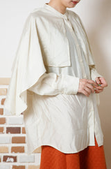 3wayケープオーバーシャツ