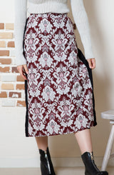 オーナメント柄ゴブランスカート