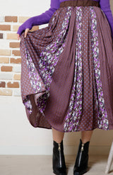 マルチパターン割繊スカート