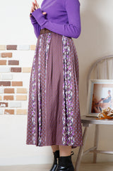 マルチパターン割繊スカート