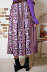 マルチパターン割繊スカート