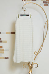 シアーシャーリングスリットスカート