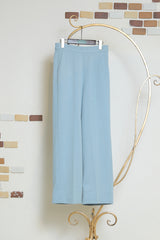 リネンタッチストレートパンツ