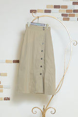 シャークスキンタックスカート