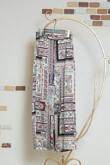 パッチワーク柄パンツ