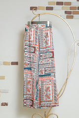 パッチワーク柄パンツ